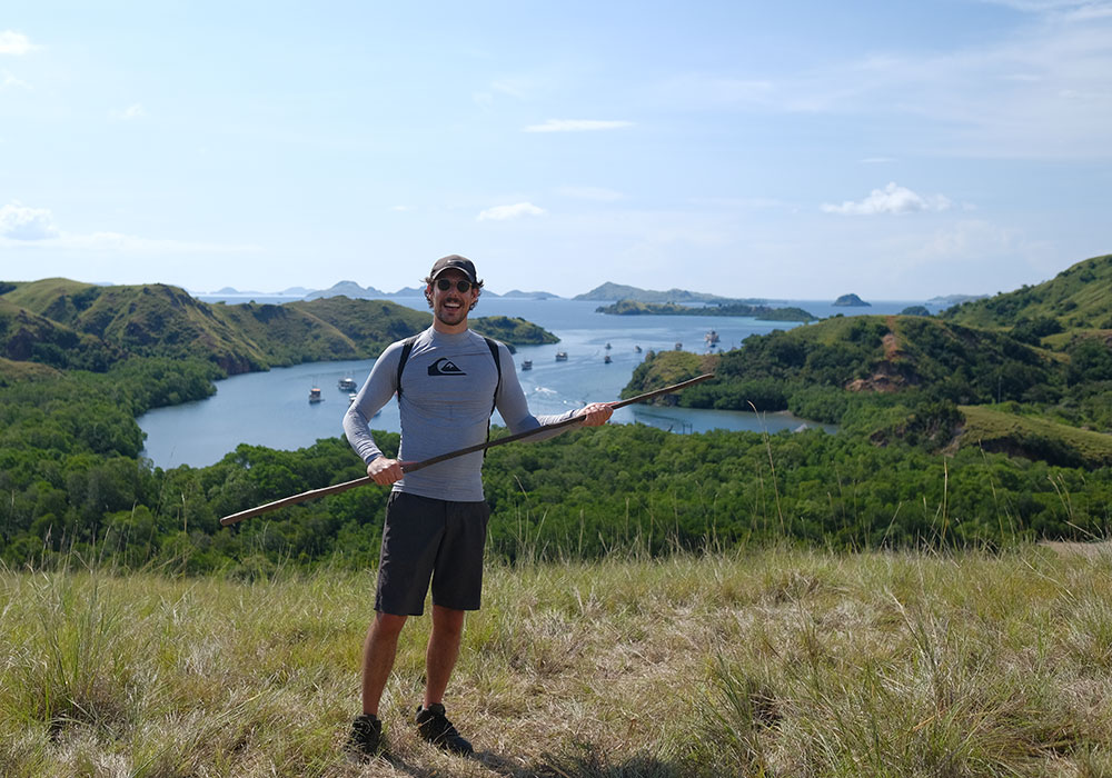 Experience a Beautiful View on Rinca Island