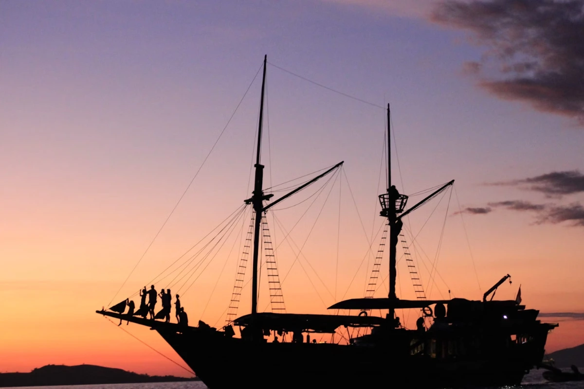 Komodo Island sunset